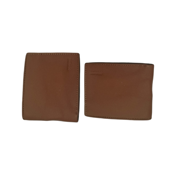 Men’s Classic Brown Leather Wallet & Cardholder Set – Timeless Elegance